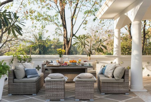 Round Patio Furniture Selection